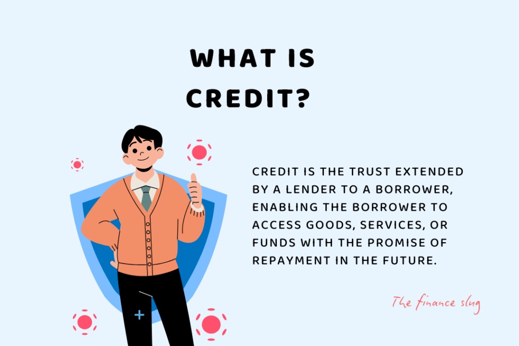 What is Credit - The Finance Slug