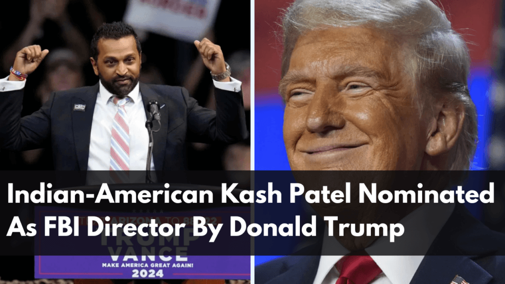 Kash Patel - New FBI Director by Donald Trumph