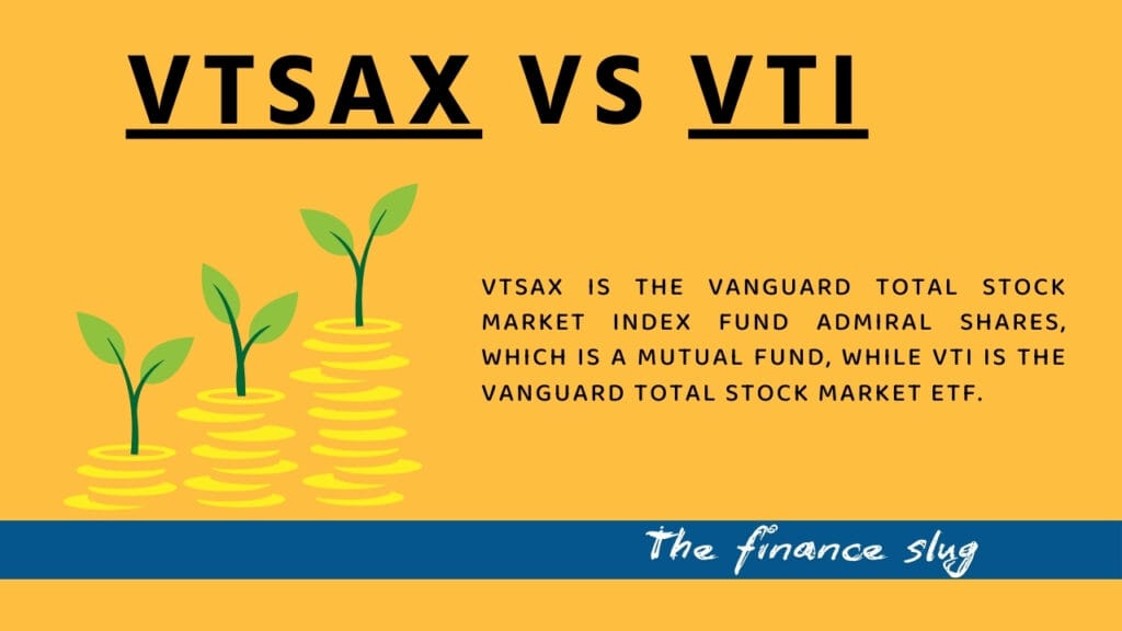 VTSAX vs VTI comparison