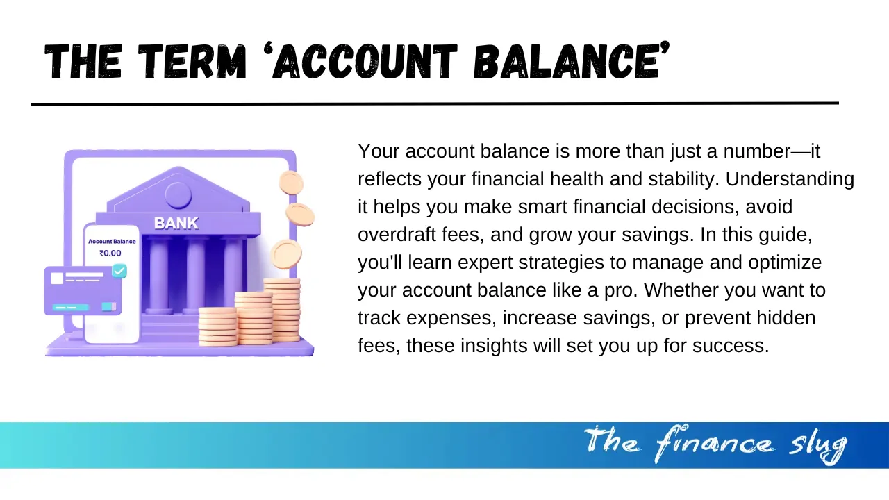 Mastering The Term Account Balance: Unique Strategies for Success 1 Mastering The Term Account Balance: Unique Strategies for Success